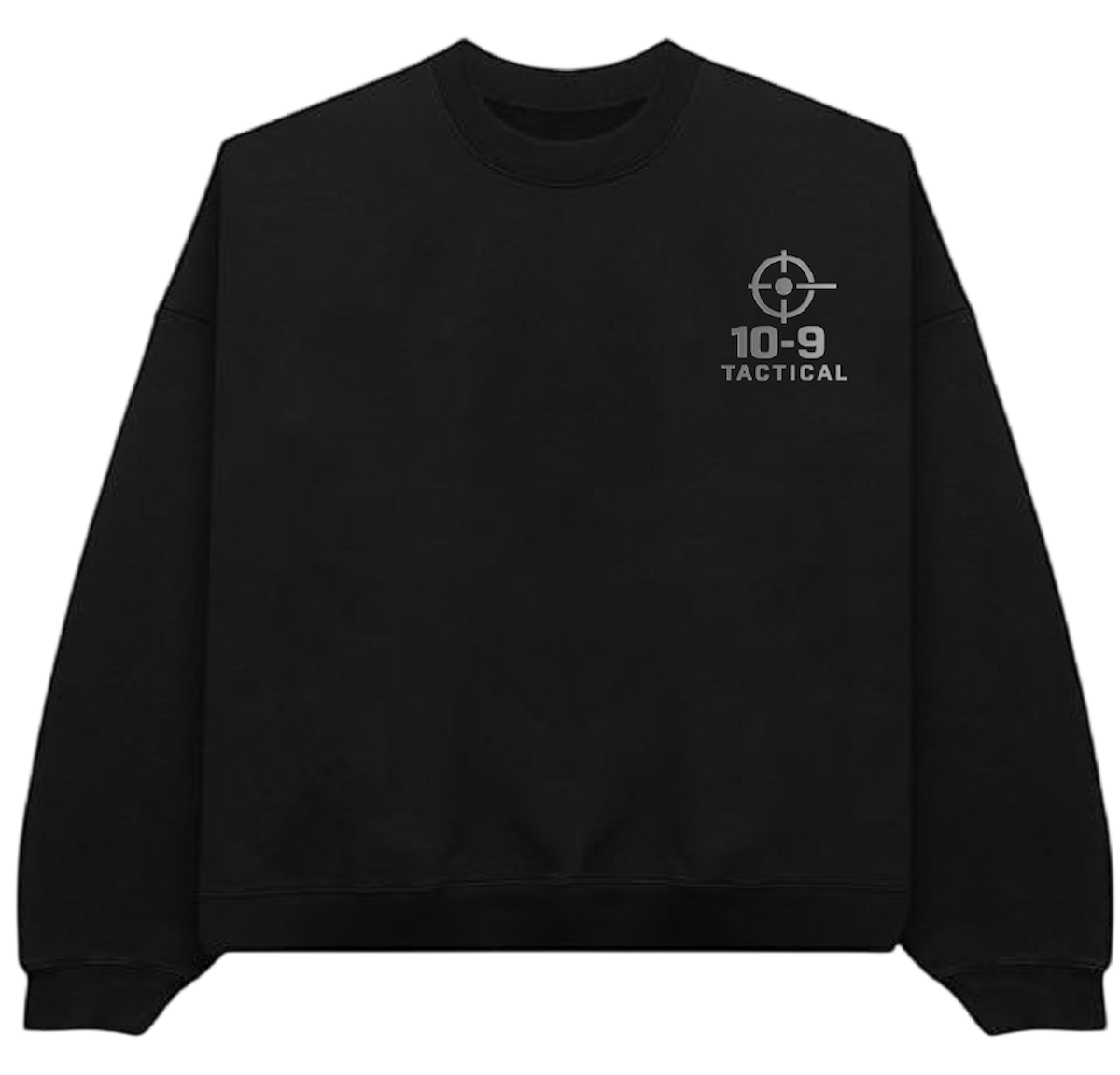 10-9 TACTICAL BLACK SWEATER
