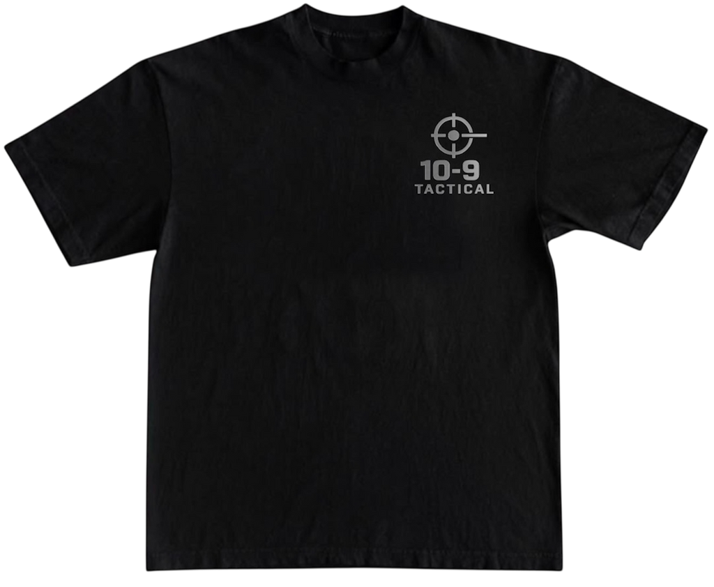 BATTLE READY BLACK AND WHITE T-SHIRT