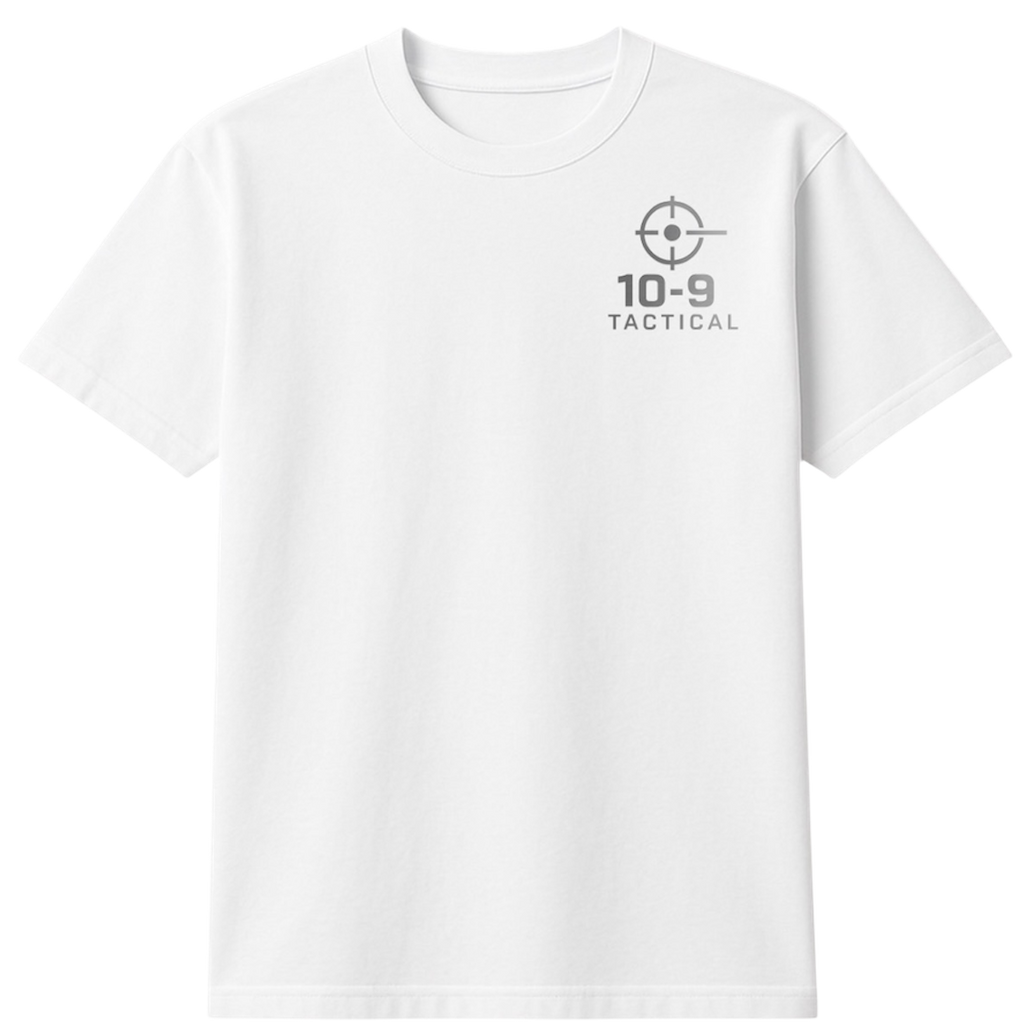 BATTLE READY BLACK AND WHITE T-SHIRT