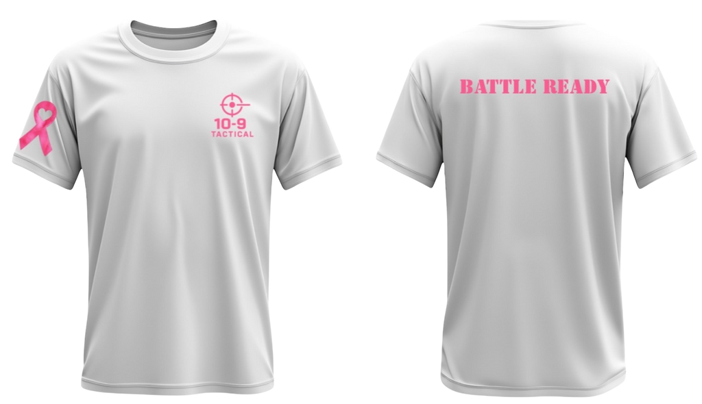 BREAST CANCER ADDITION BATTLE READY SHIRT
