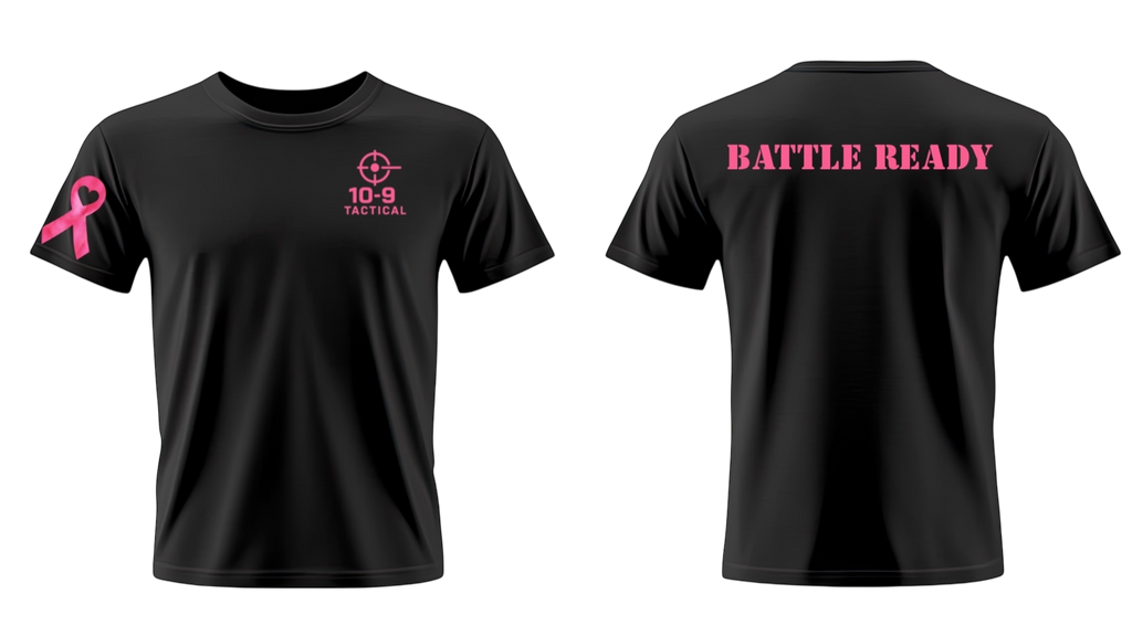 BREAST CANCER ADDITION BATTLE READY SHIRT