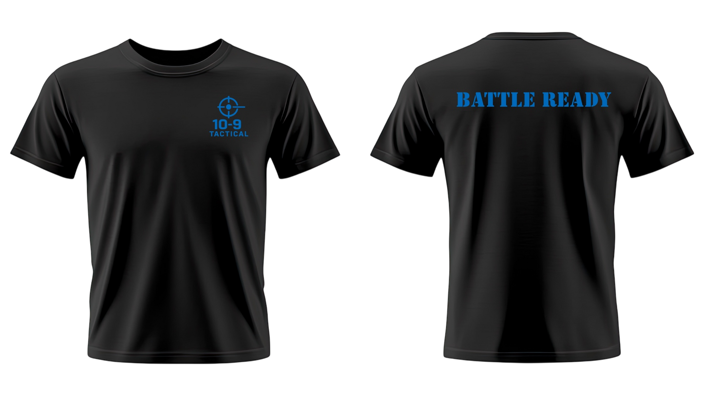 BATTLE READY BLACK T-SHIRT