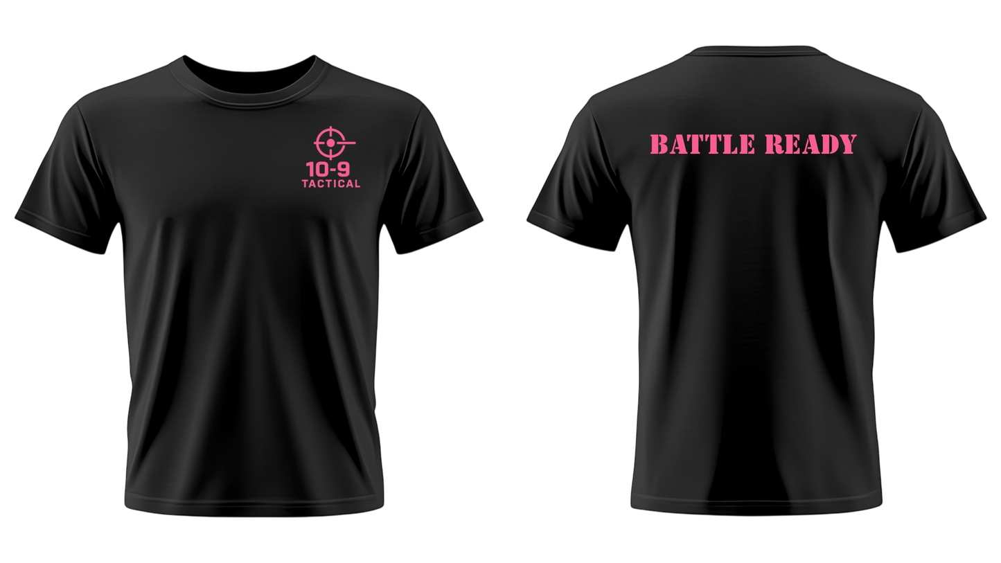 BATTLE READY BLACK T-SHIRT